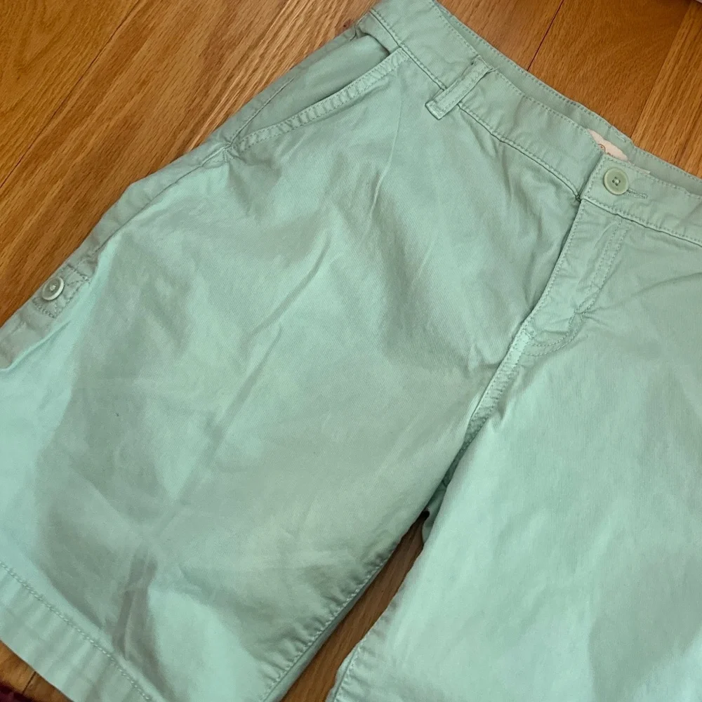 Tory Burch Roll-Up/Roll Down Chino Shorts (27)